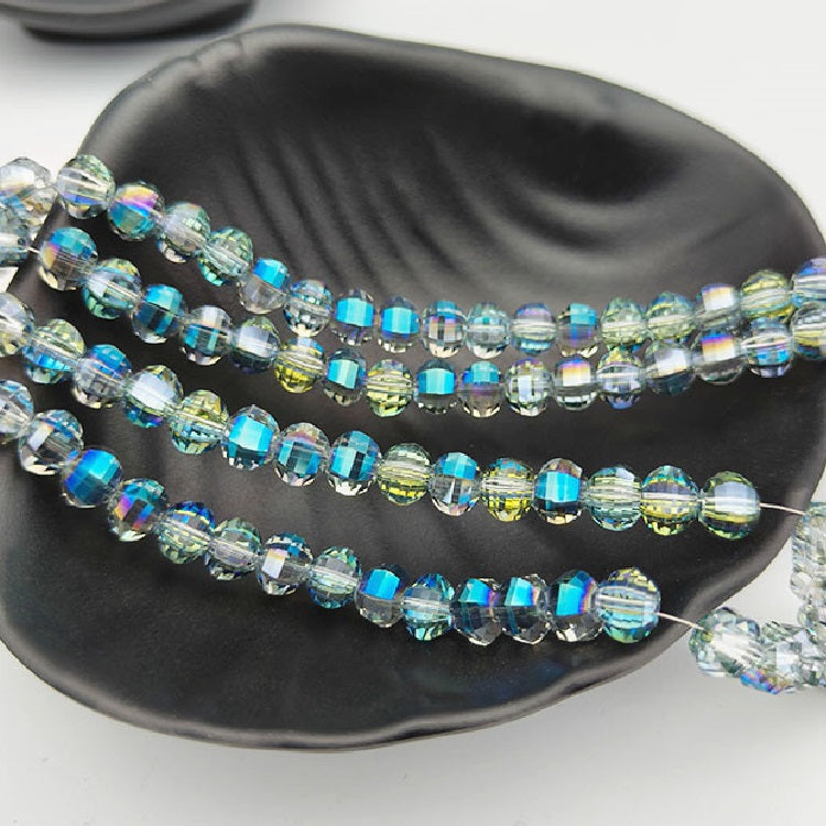 8MM Oval Round Czech Crystal Beads