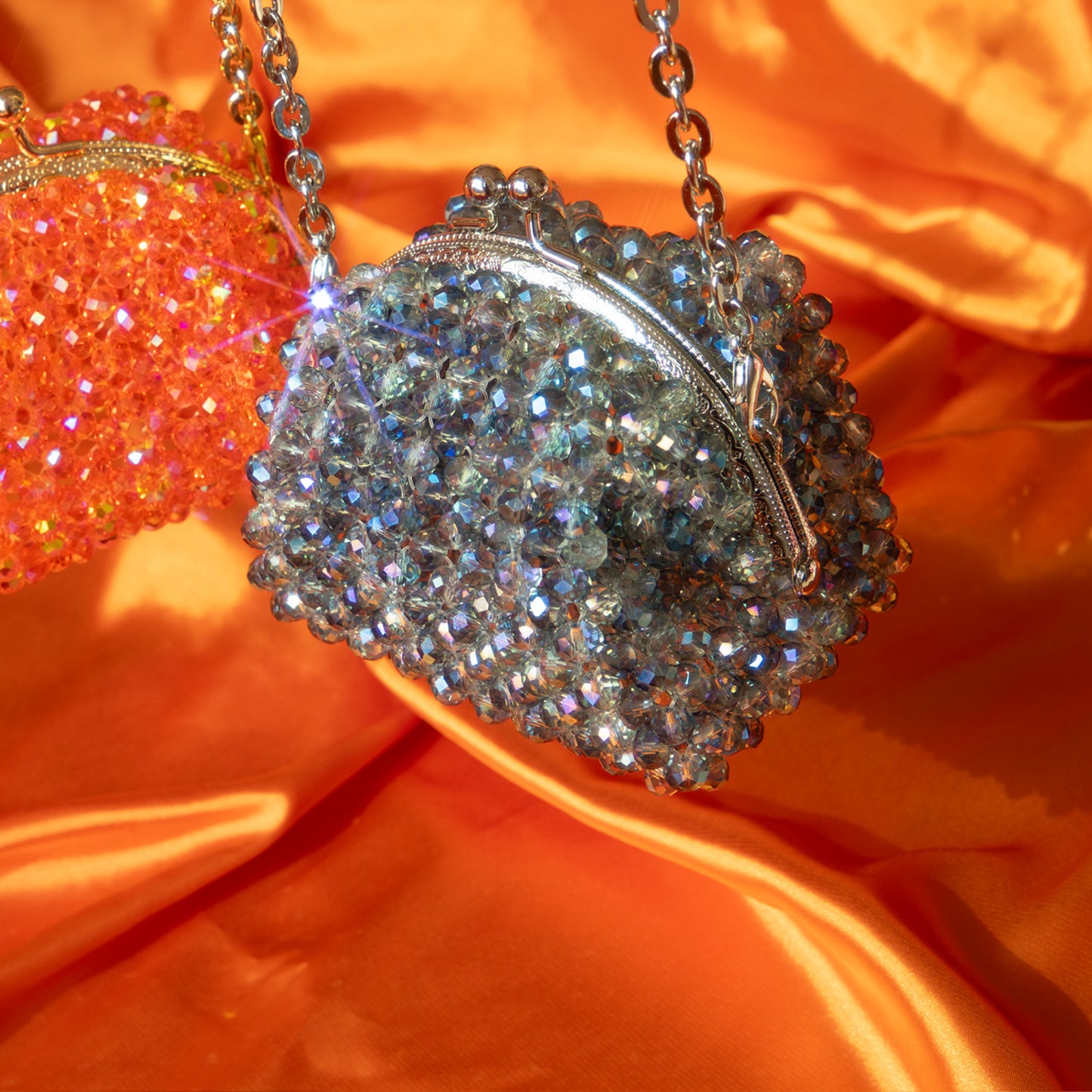 AAA Crystal Mini Clutch Purse