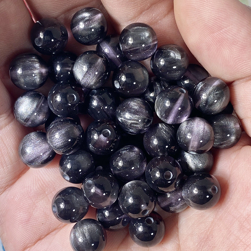 10mm Dreamlike Cat's Eye Resin Beads