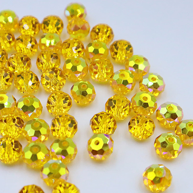 4/6/8mm AAA High Quality Rondelles Crystal Beads