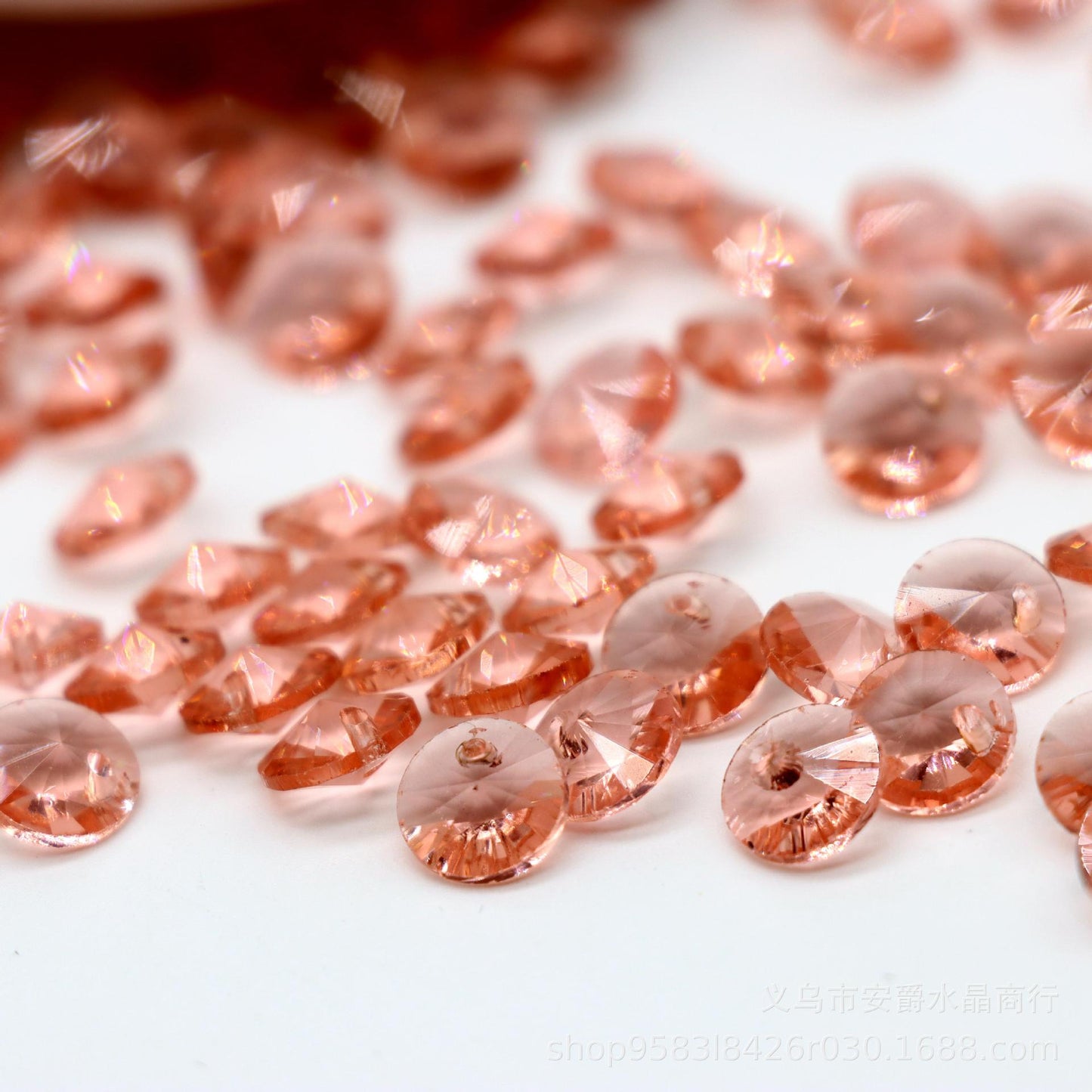 8MM Rivoli Shape Crystals