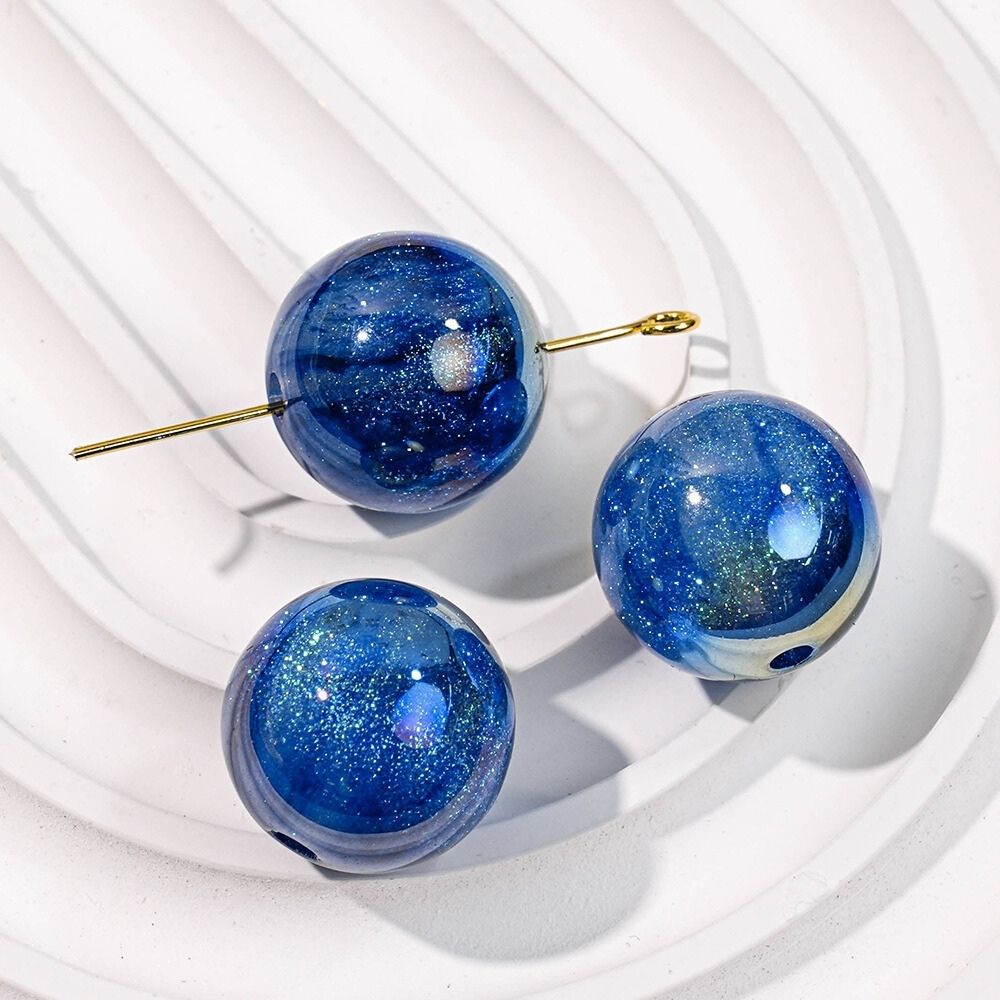 16MM Mermaid Beads -  Deep Ocean Sky Series