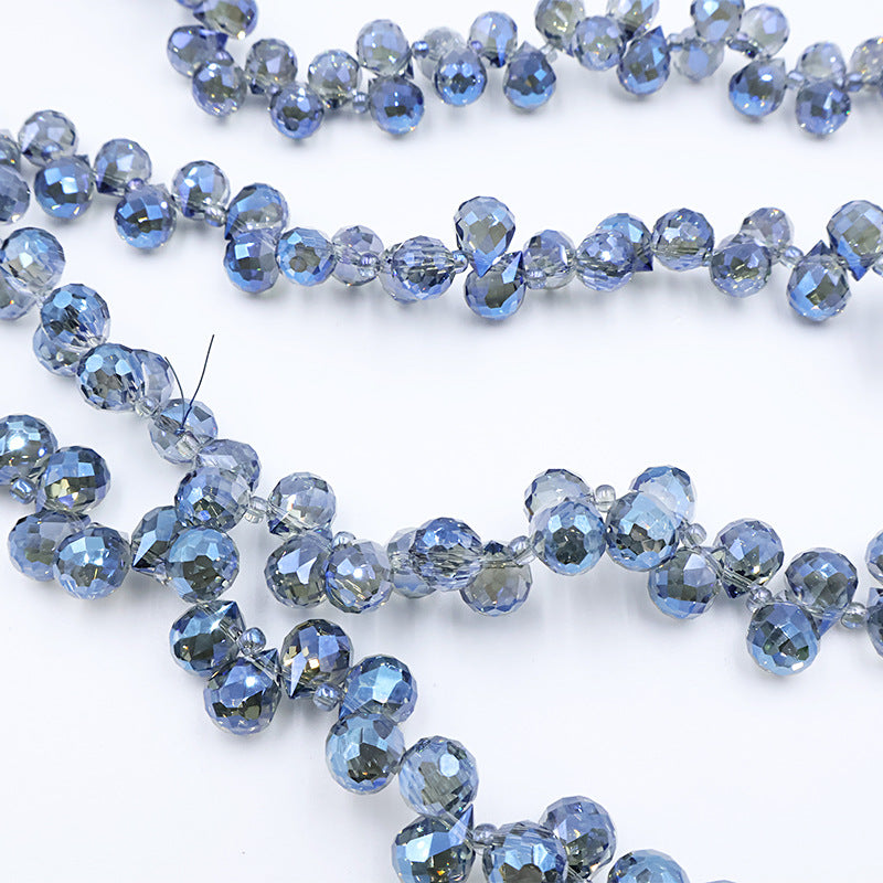 8MM Teardrop Faceted Beads - Mixed Color Collection