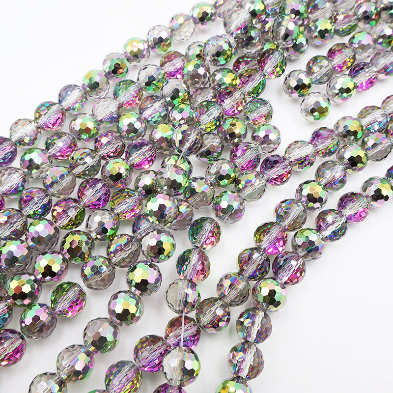 10MM Disco Round Beads - Rainbow Series