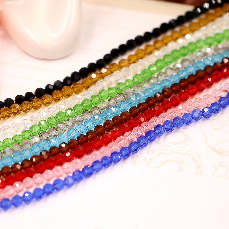 4/6/8/10MM 32 Faceted Round Beads