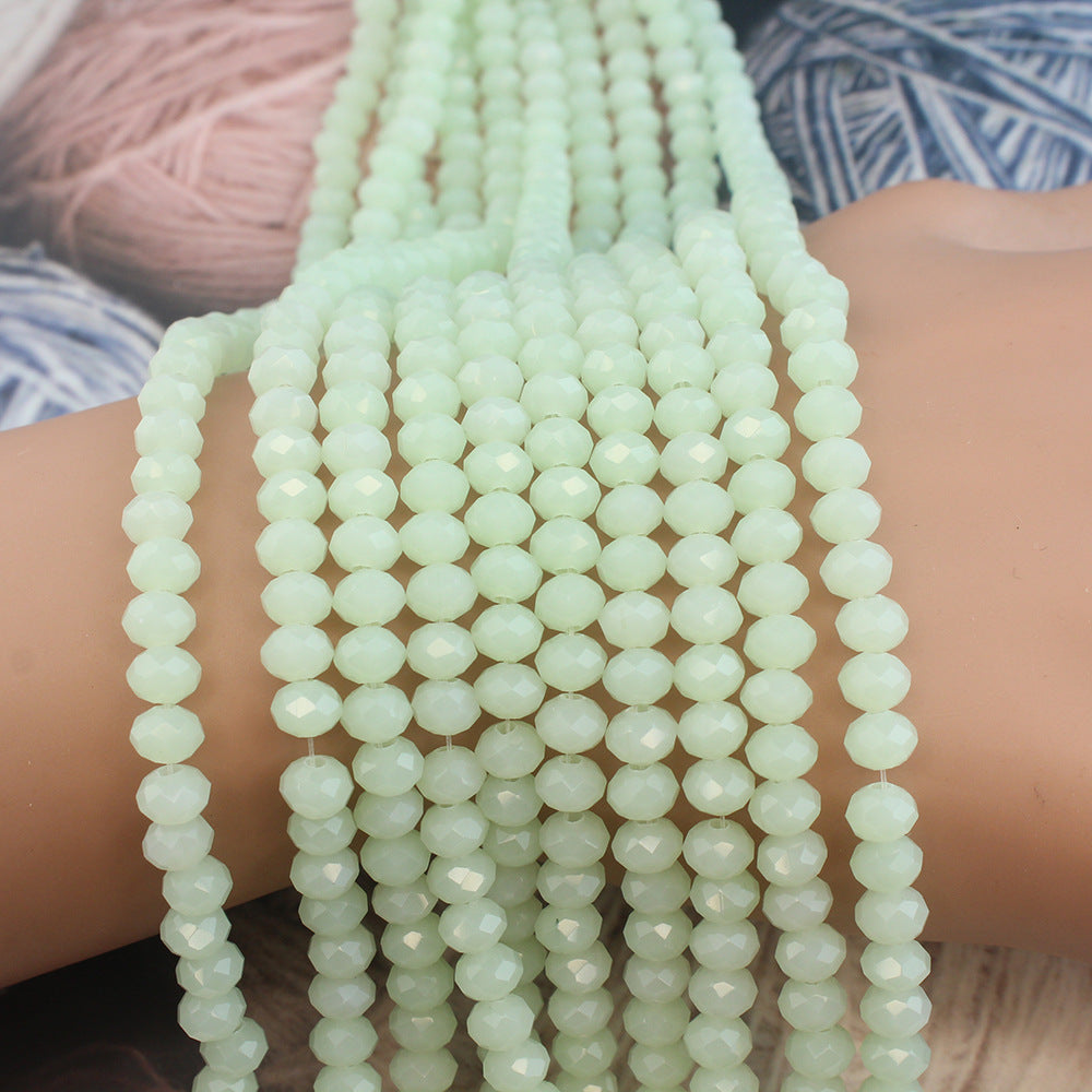 10 strands 4/6/8mm Rondelles Briolette Beads - Jade Gemstone Series