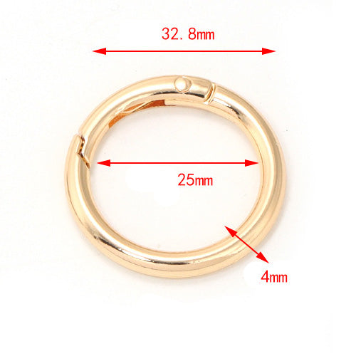 Round Metal Spring O Rings