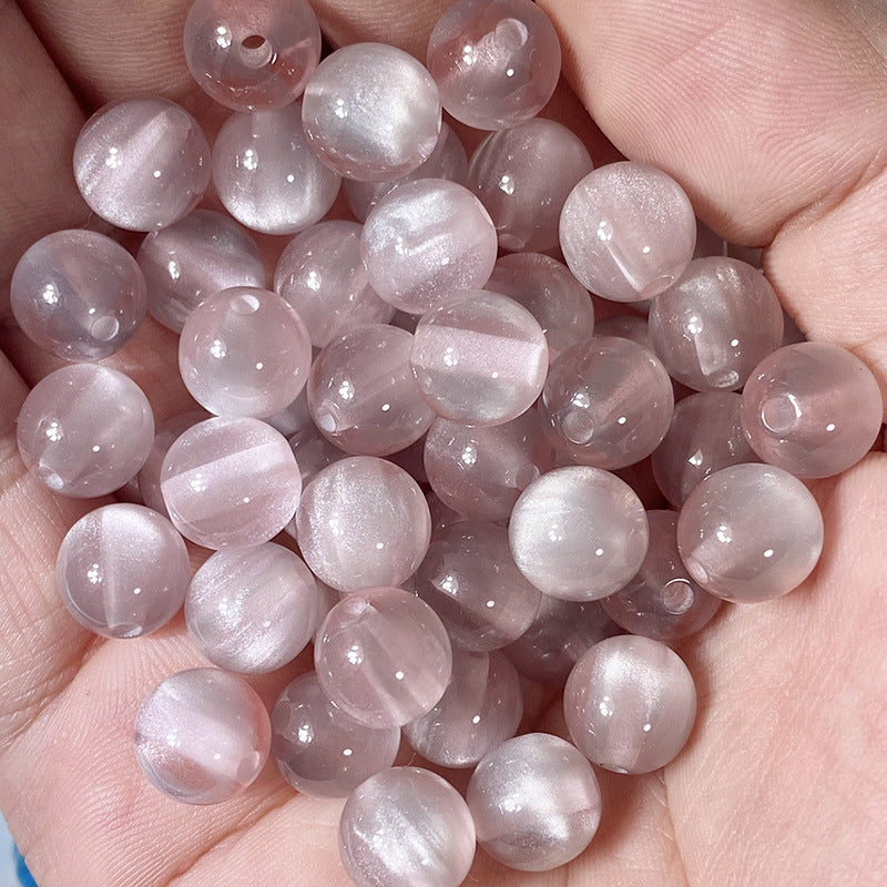 10mm Dreamlike Cat's Eye Resin Beads