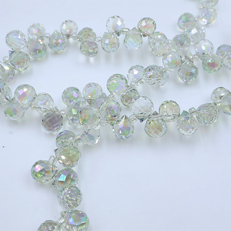 8MM Teardrop Faceted Beads - Mixed Color Collection