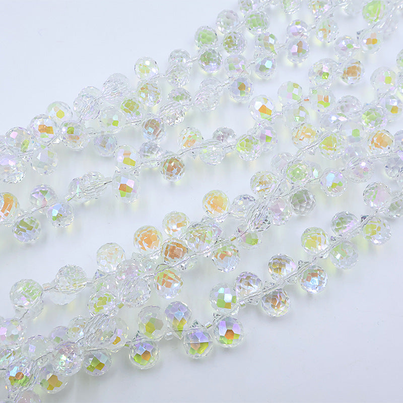 8MM Teardrop Faceted Beads - Mixed Color Collection