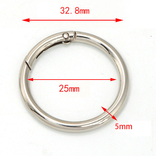 Round Metal Spring O Rings