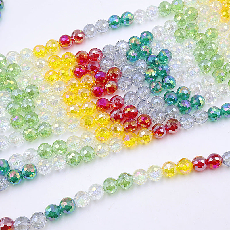 10MM Disco Round Beads - Rainbow Series