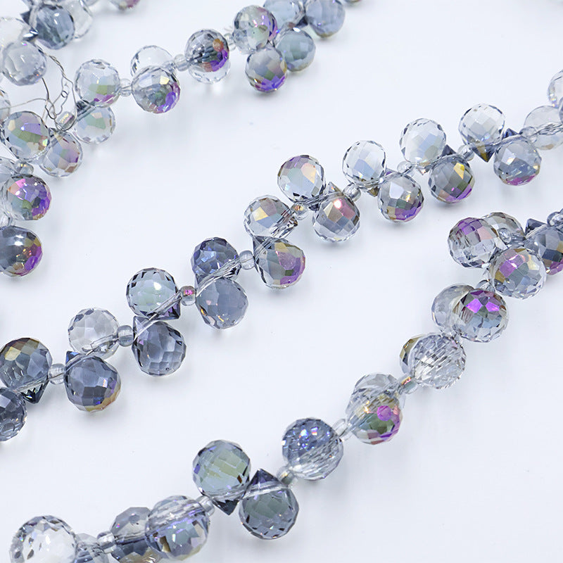 8MM Teardrop Faceted Beads - Mixed Color Collection