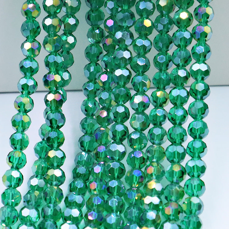 4/6/8/10MM 32 Faceted Round Beads