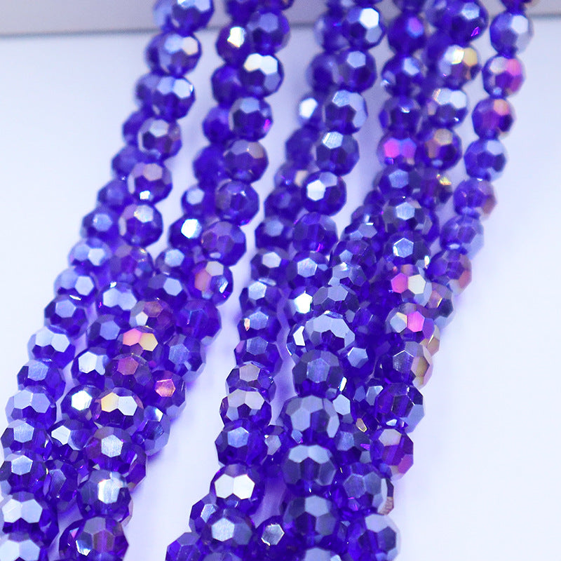 4/6/8/10MM 32 Faceted Round Beads