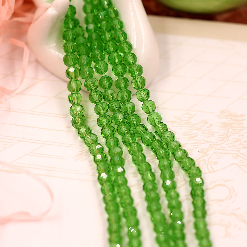 4/6/8/10MM 32 Faceted Round Beads