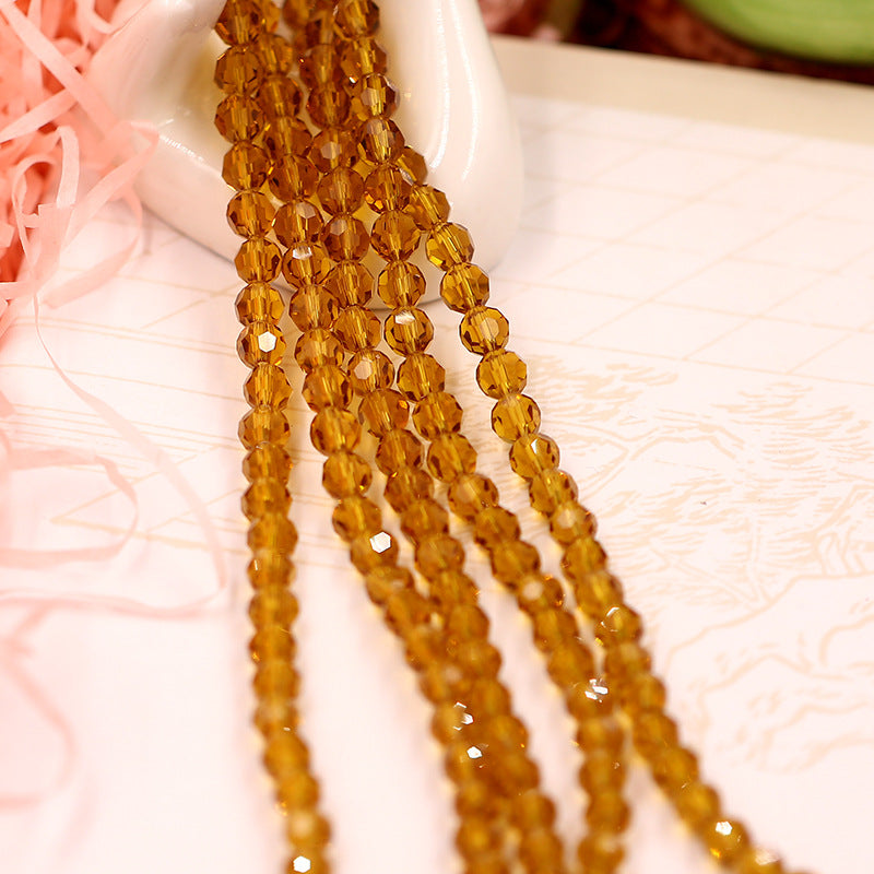 4/6/8/10MM 32 Faceted Round Beads