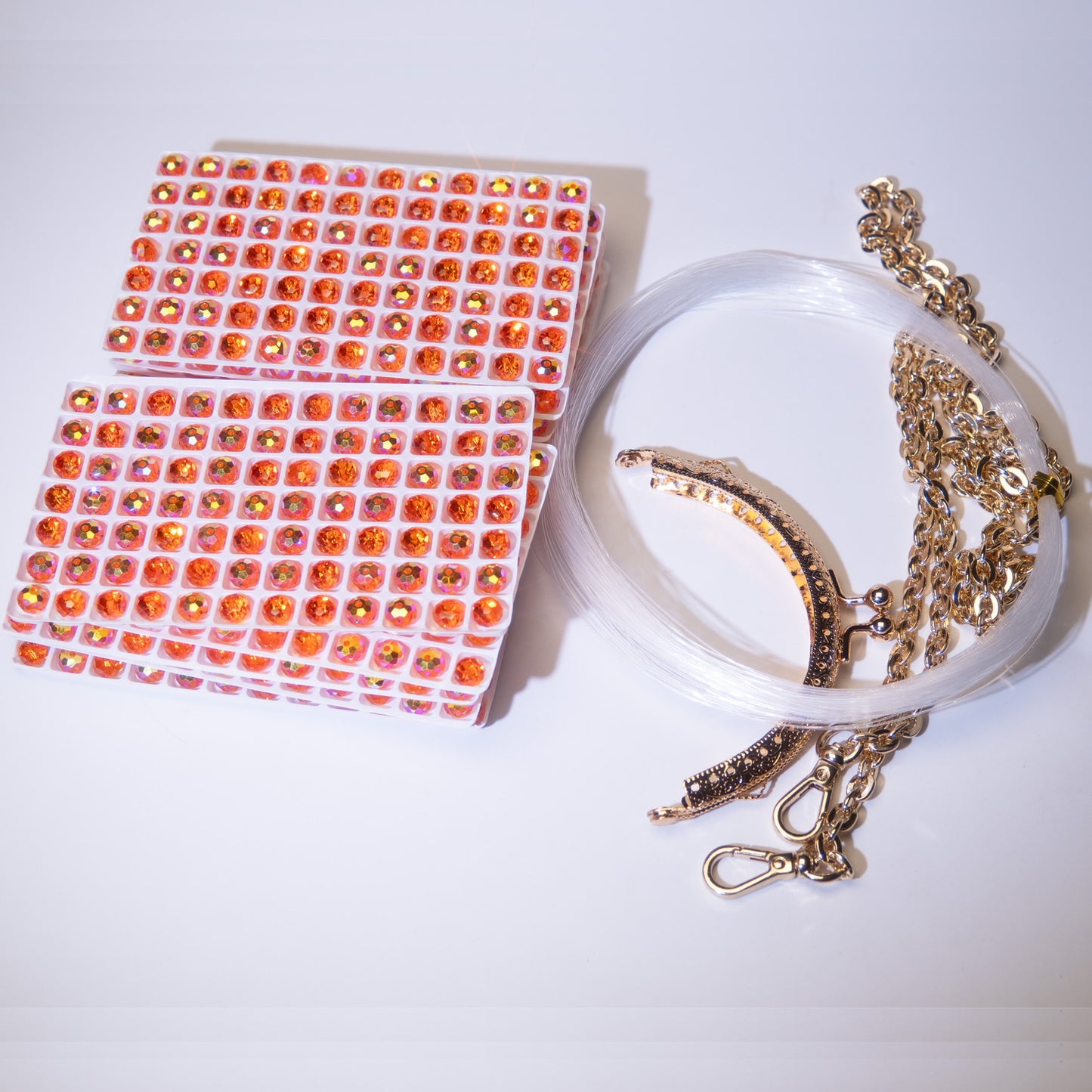 Kit 7 - Beads & Accessories Beads for Mini Clutch Bag