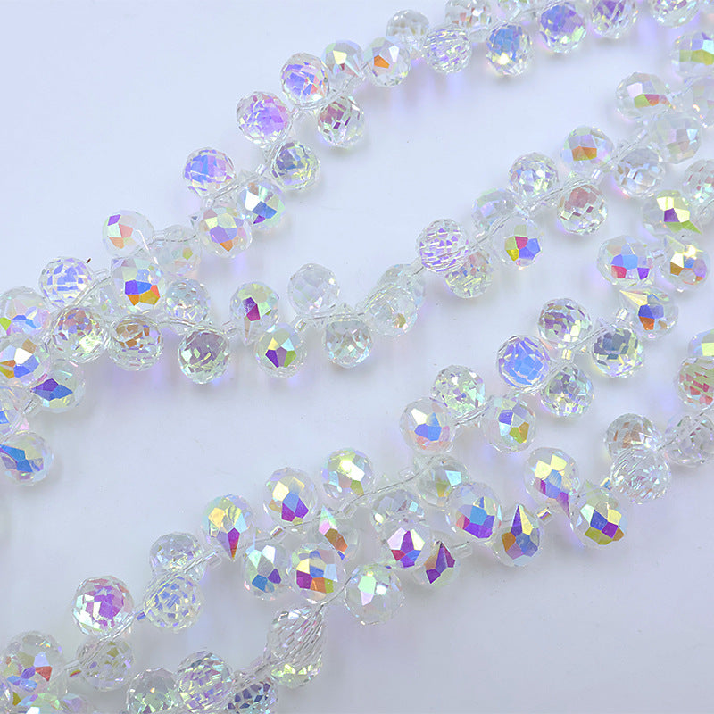 8MM Teardrop Faceted Beads - Mixed Color Collection