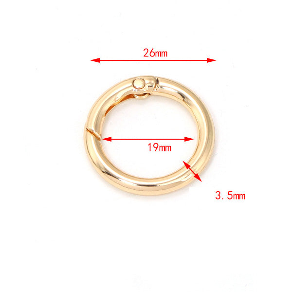 Round Metal Spring O Rings