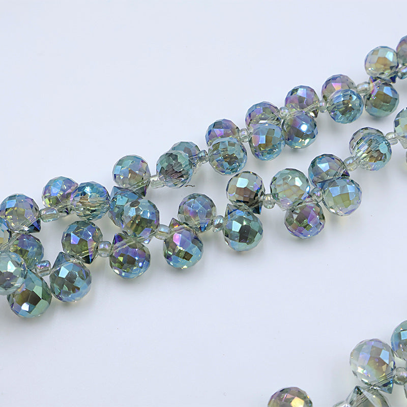 8MM Teardrop Faceted Beads - Mixed Color Collection