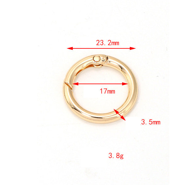 Round Metal Spring O Rings