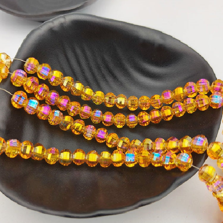 8MM Oval Round Czech Crystal Beads