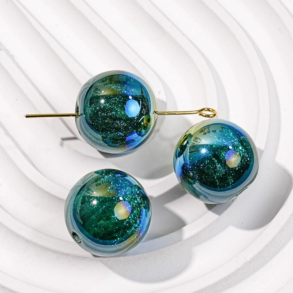 16MM Mermaid Beads -  Deep Ocean Sky Series