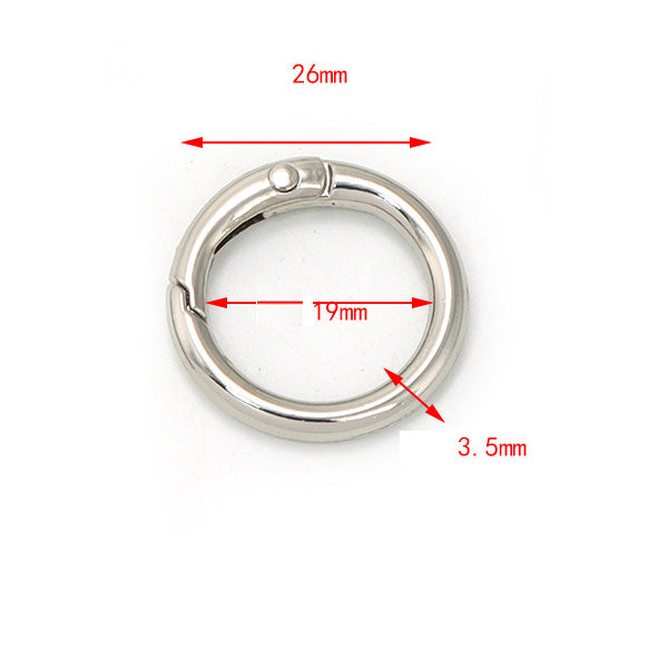 Round Metal Spring O Rings